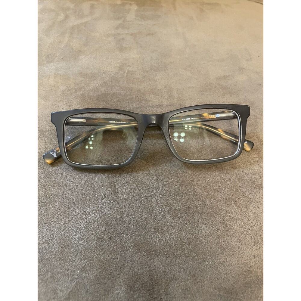 Roebuck & Co. R4 2006 49-19-140 Brown Gradient Full Rim Eyeglasses Frame Only